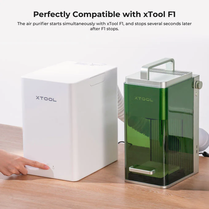 Desktop Air Purifier for xTool F1 Portable Laser Engraver - Image 3