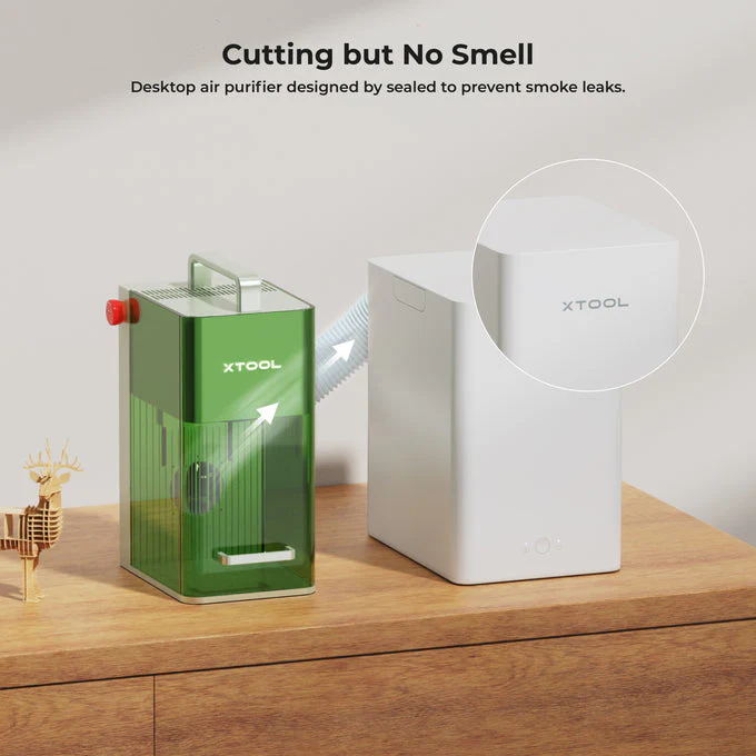 Desktop Air Purifier for xTool F1 Portable Laser Engraver - Image 4