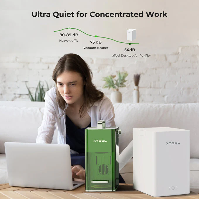 Desktop Air Purifier for xTool F1 Portable Laser Engraver - Image 7