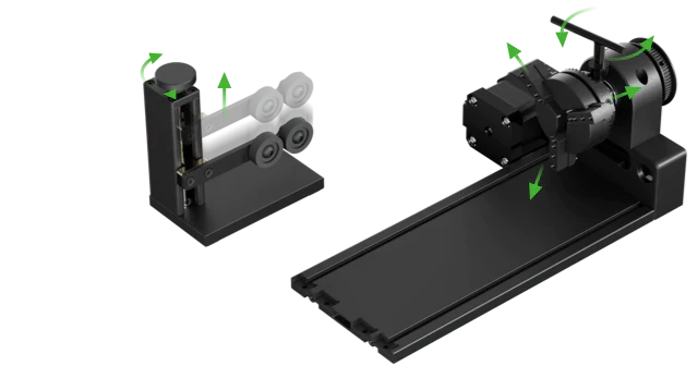 Rotary Attachment for xTool F1 Portable Laser Engraver - Image 12